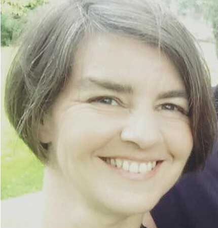 Head picture of smiling SAMS company secretary Ann Mackenzie