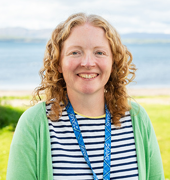 Dr Jennifer A Graham on the SAMS beach