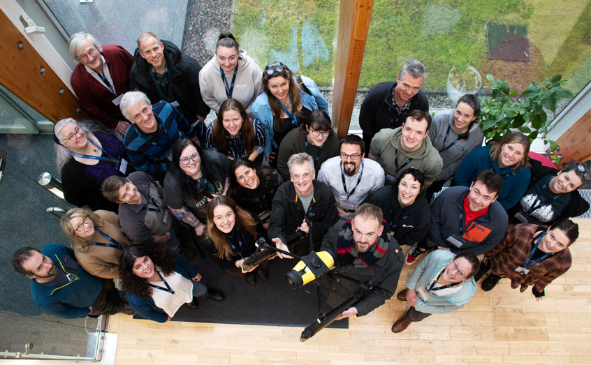 Attendees at SAMS' Scientific Robotics Academy taster session, which served as a prelude to the three-day commercial course at SAMS on the 11th-13th June
