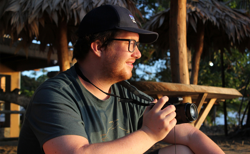 Tim Awbery has been chosen as both the SAMS and UHI student of the year