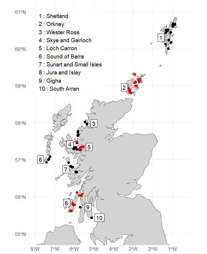SAMS and partners obtained and annotated 10,000 images of maerl from across the west and north of Scotland (figure)